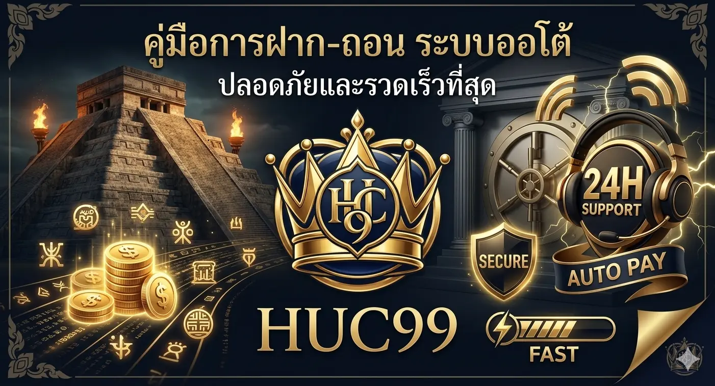 คู่มือการฝาก-ถอน ระบบออโต้ที่ปลอดภัยและรวดเร็วที่สุด